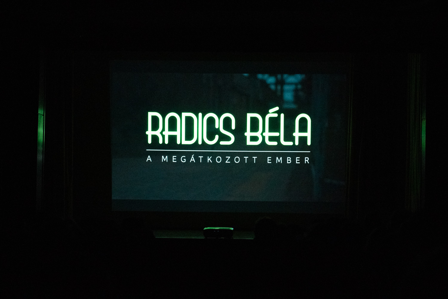 Bemutatták a Radics Béla életéről szóló filmet