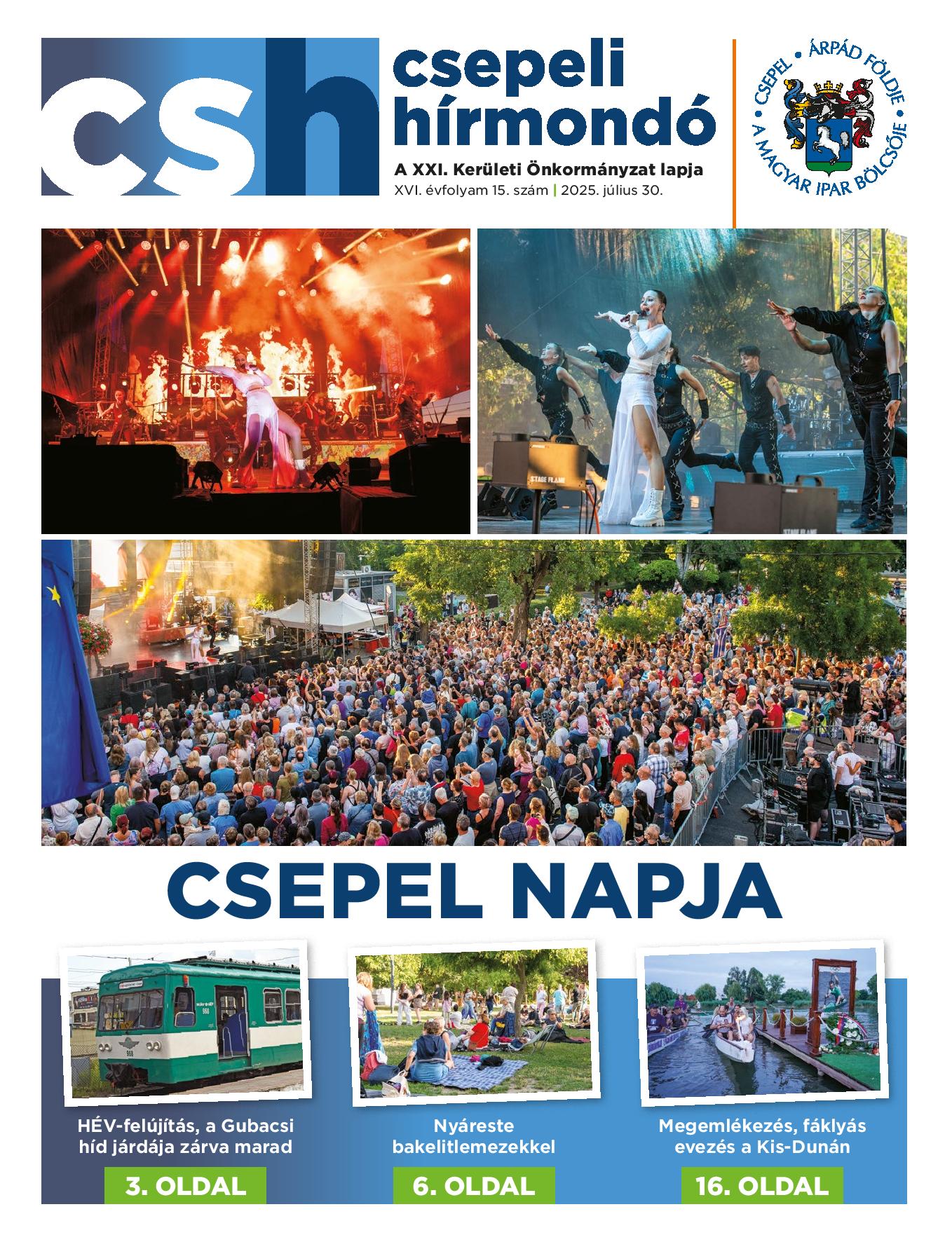 Csepeli Hírmondó XVI./15.szám