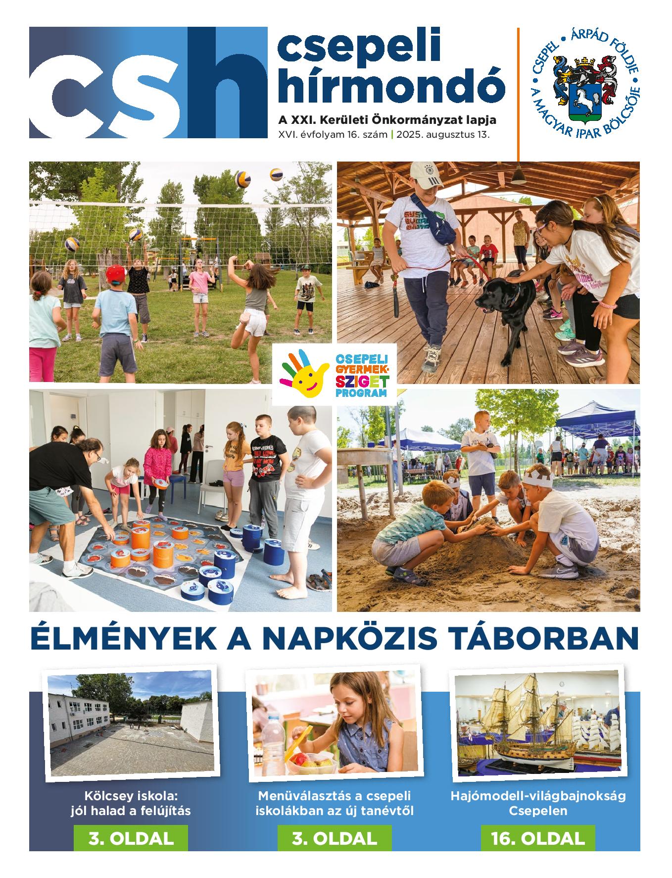 Csepeli Hírmondó XVI./16.szám