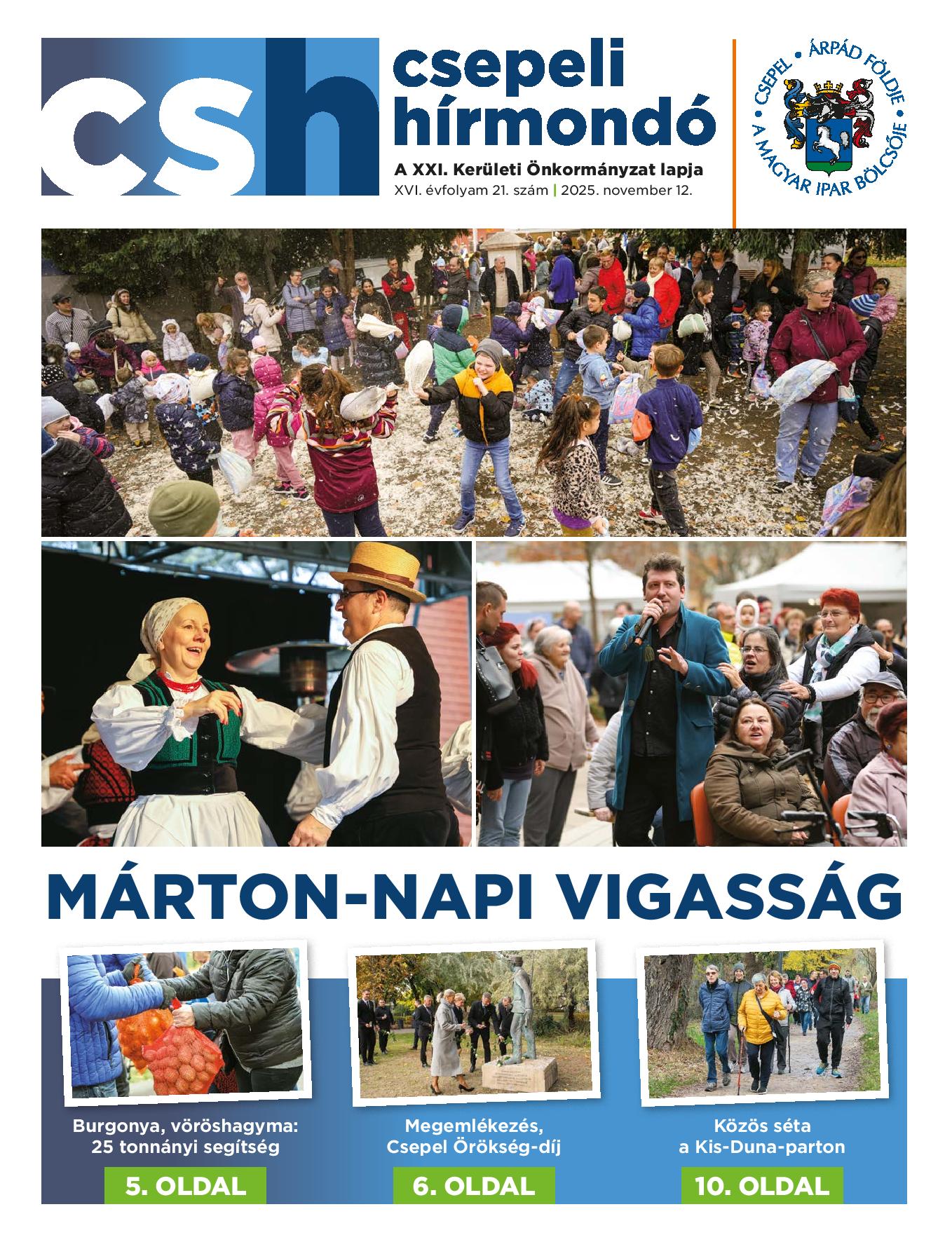 Csepeli Hírmondó XVI./21.szám