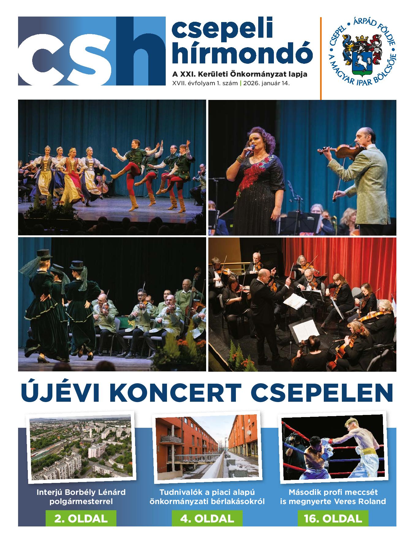 Csepeli Hírmondó XVII./1.szám