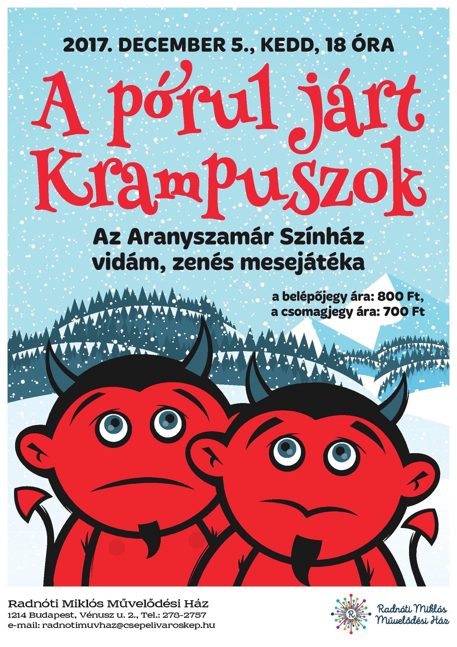 A pórul járt krampuszok